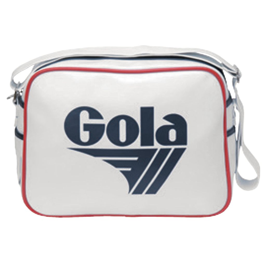 Gola Classics Redford Messenger Bag Bílé Tmavě Blankyt Červené CZ | OFNZ-89175