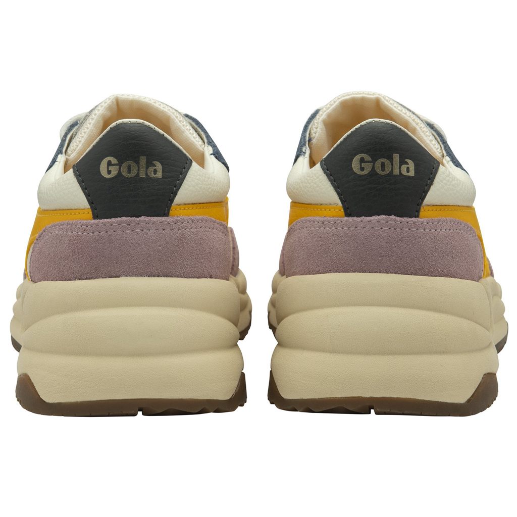 Gola Classics Saturn Quadrant Sneakers Bílé Růžové CZ | XPAI-24316