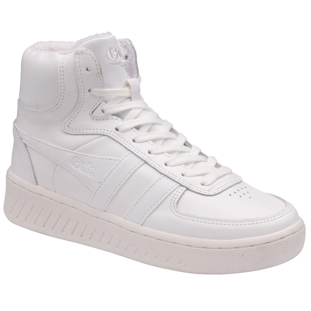 Gola Classics Slam High Sneakers Bílé Bílé CZ | TUXJ-80965