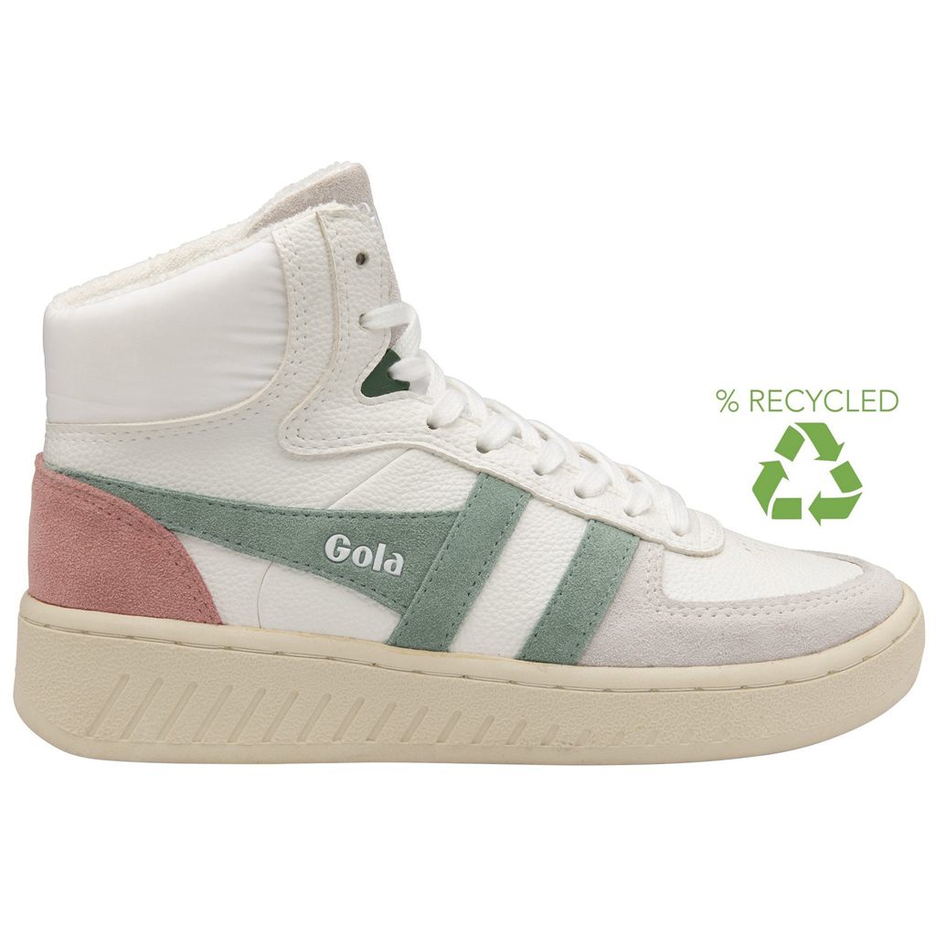 Gola Classics Slam Trident Sneakers Bílé Zelene Koralove Růžové CZ | JTHX-75108