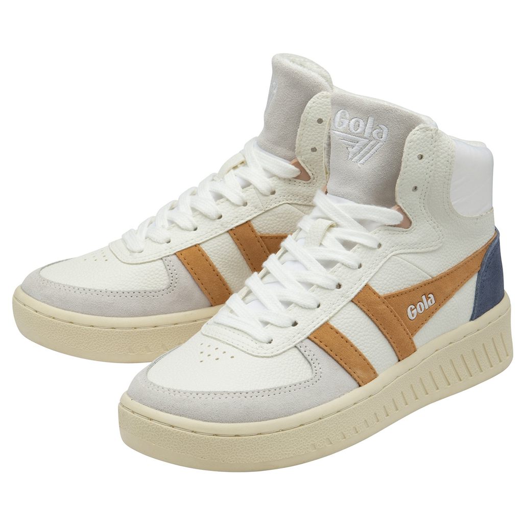 Gola Classics Slam Trident Sneakers Bílé CZ | CRLA-98506