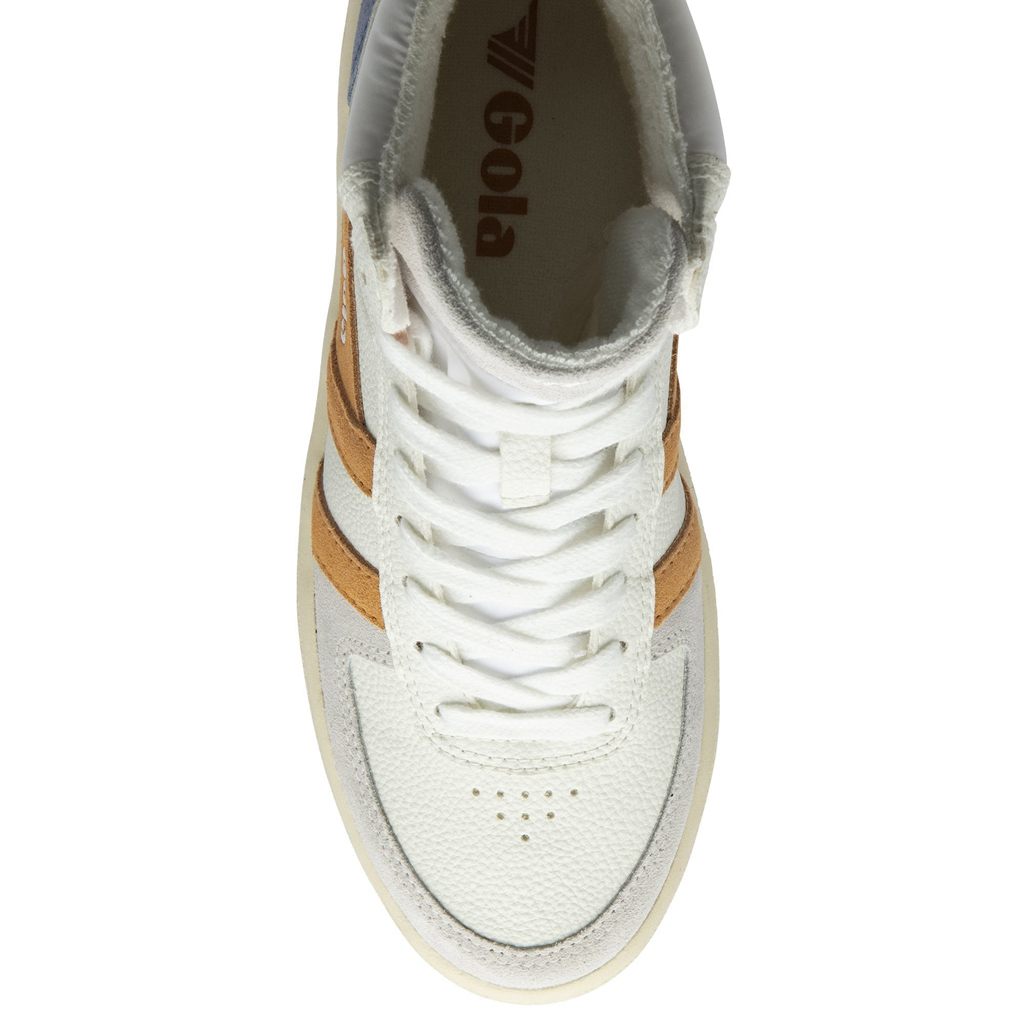 Gola Classics Slam Trident Sneakers Bílé CZ | CRLA-98506