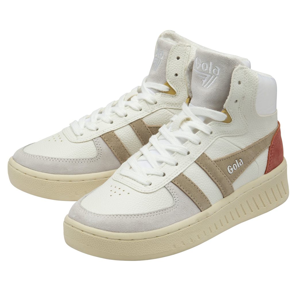 Gola Classics Slam Trident Sneakers Bílé CZ | PUOV-09487