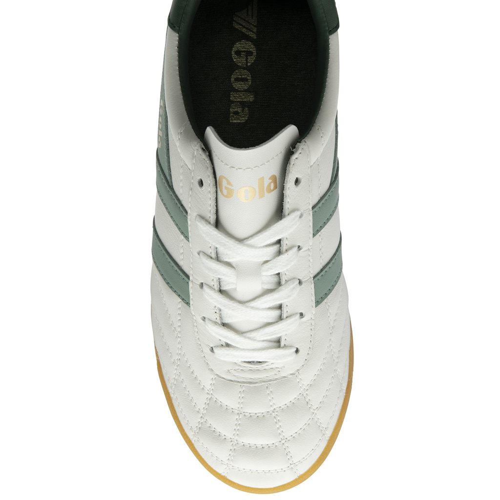 Gola Classics Stadium Sneakers Bílé Zelene CZ | ZHFQ-10596