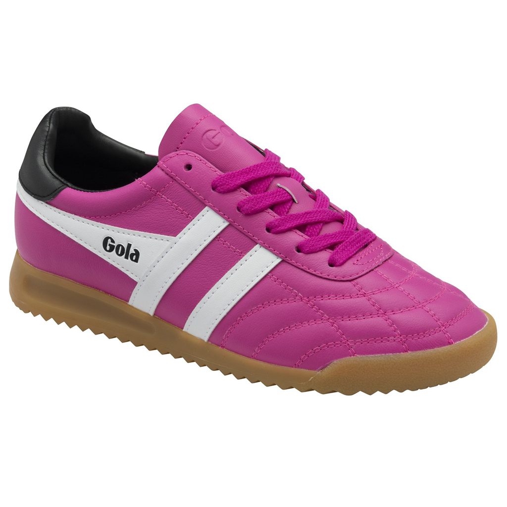 Gola Classics Stadium Sneakers Růžové Bílé Černé CZ | ENVF-57639
