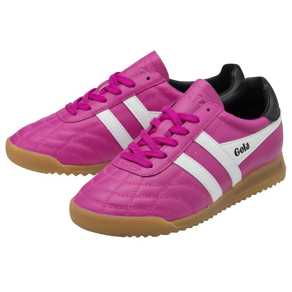 Gola Classics Stadium Sneakers Růžové Bílé Černé CZ | ENVF-57639