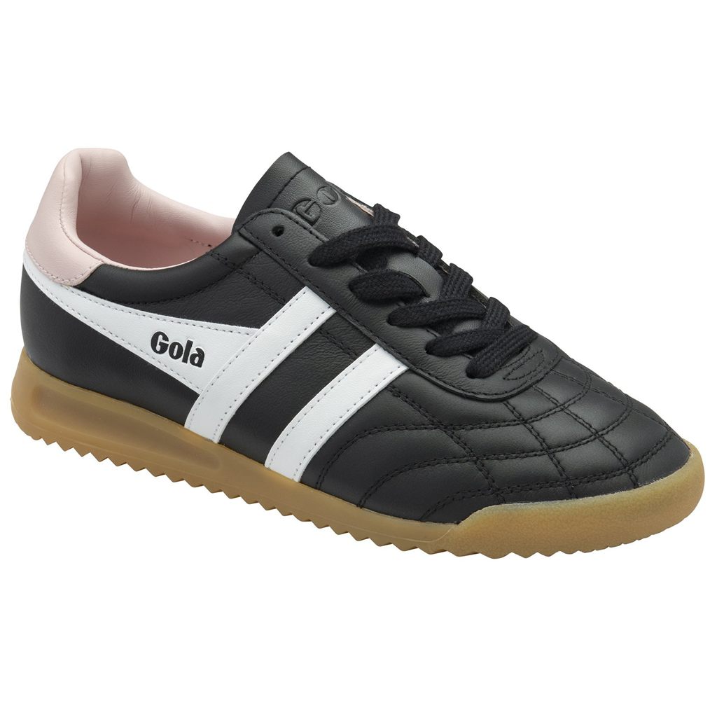 Gola Classics Stadium Sneakers Černé Bílé Růžové CZ | JQPR-73650
