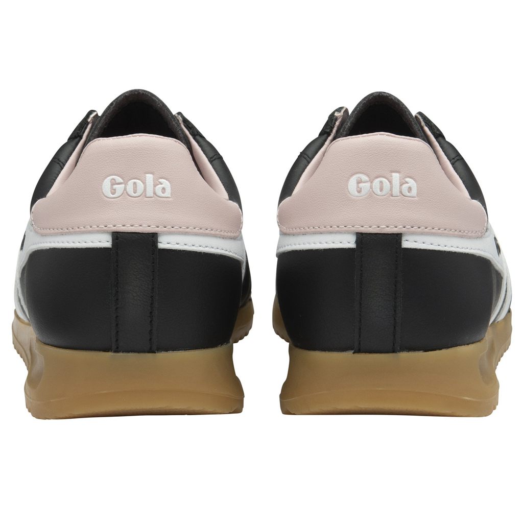 Gola Classics Stadium Sneakers Černé Bílé Růžové CZ | JQPR-73650