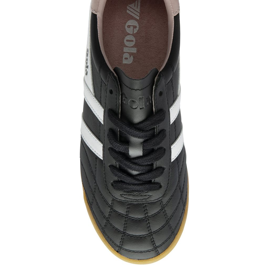 Gola Classics Stadium Sneakers Černé Bílé Růžové CZ | JQPR-73650