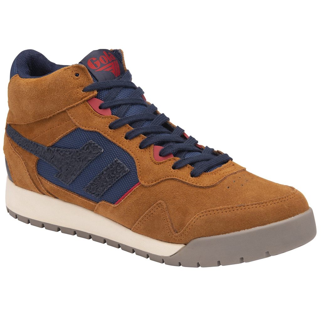 Gola Classics Summit High Sneakers Tmavě Blankyt CZ | LQKJ-51693