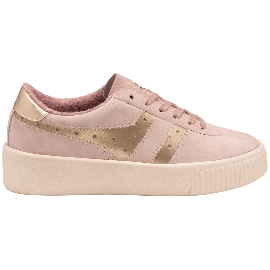 Gola Classics Super Court Metallic Sneakers Zlaté CZ | FWAU-31502