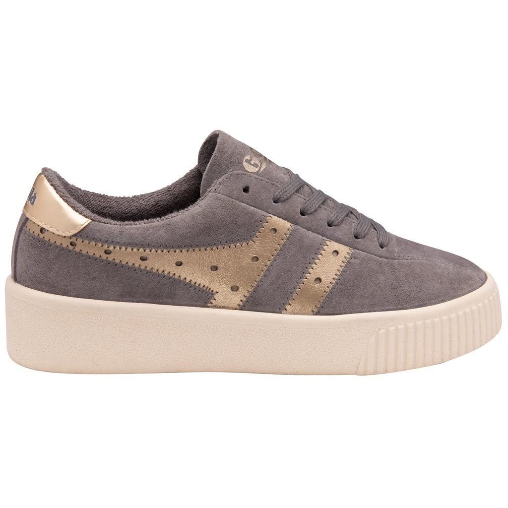 Gola Classics Super Court Metallic Sneakers Zlaté CZ | XRHL-01375