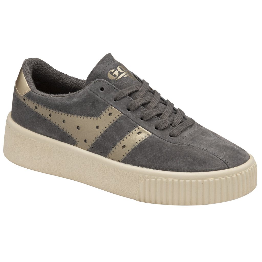 Gola Classics Super Court Metallic Sneakers Zlaté CZ | XRHL-01375