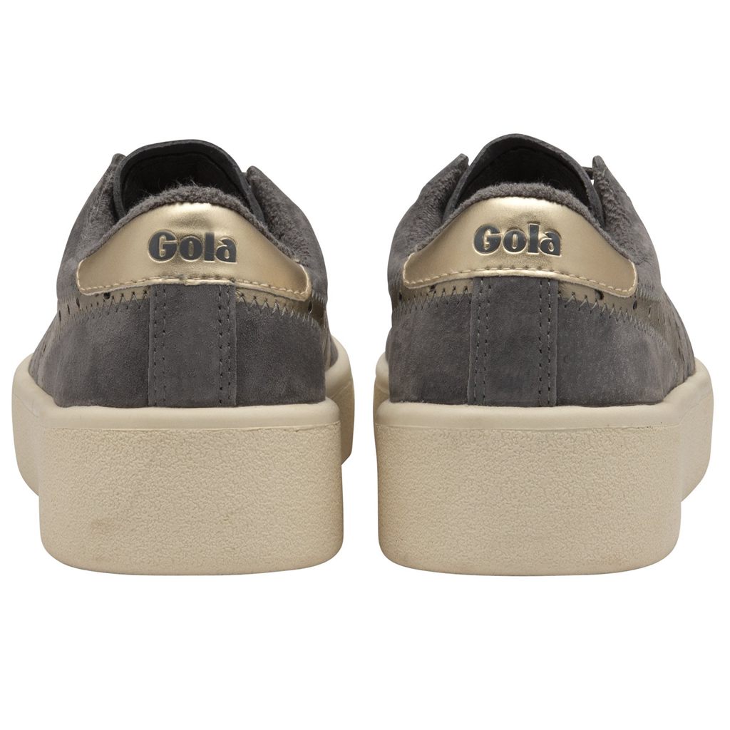 Gola Classics Super Court Metallic Sneakers Zlaté CZ | XRHL-01375