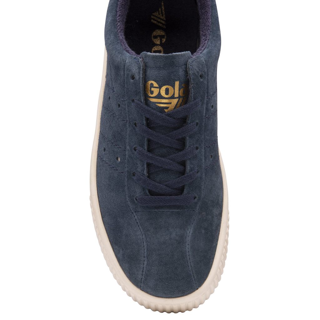 Gola Classics Super Court Suede Sneakers Tmavě Blankyt Růžové CZ | RGNZ-74652