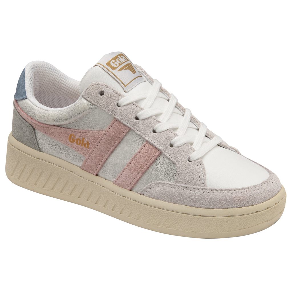 Gola Classics Superslam Blaze Sneakers Bílé Růžové CZ | SBEX-29608
