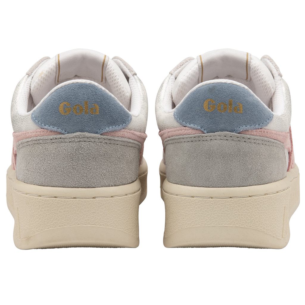 Gola Classics Superslam Blaze Sneakers Bílé Růžové CZ | SBEX-29608