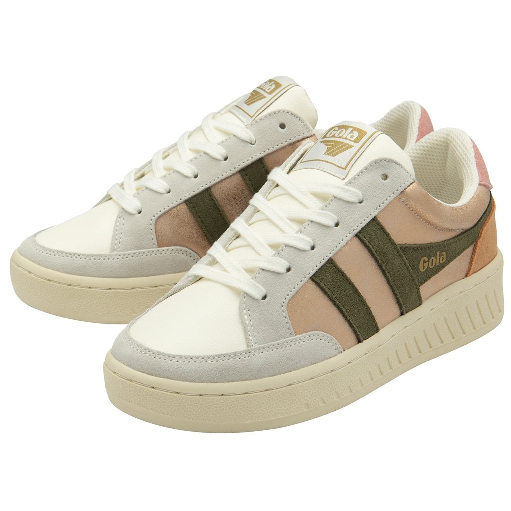 Gola Classics Superslam Blaze Sneakers Růžové Zlaté Hnědožlutý Koralove Růžové CZ | FBLX-06172