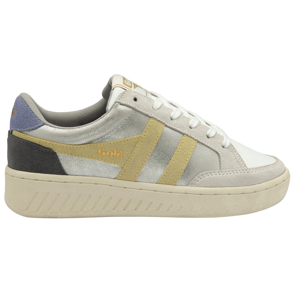 Gola Classics Superslam Blaze Sneakers Stříbrné Citrón Levandule CZ | RUGH-41820