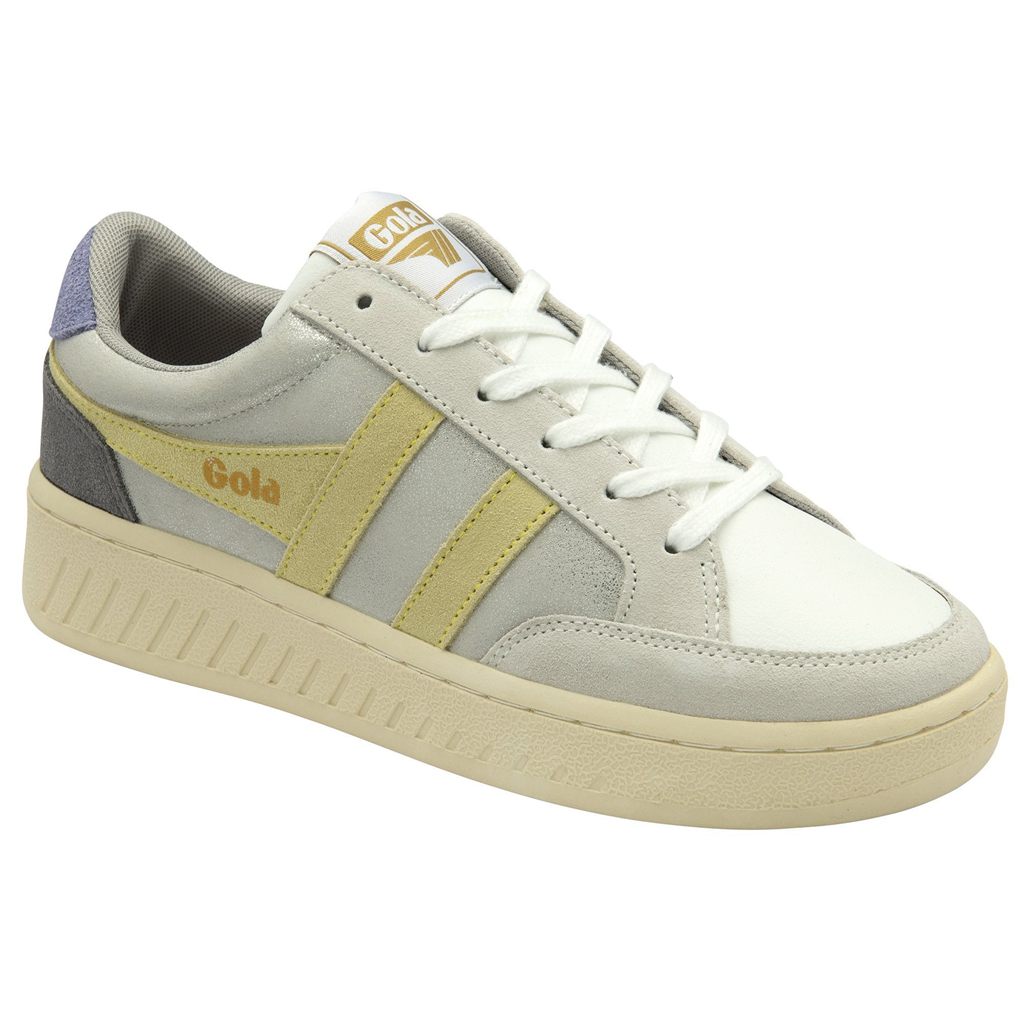 Gola Classics Superslam Blaze Sneakers Stříbrné Citrón Levandule CZ | RUGH-41820