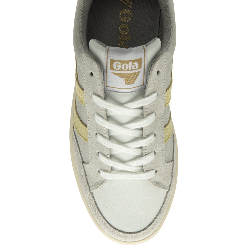 Gola Classics Superslam Blaze Sneakers Stříbrné Citrón Levandule CZ | RUGH-41820