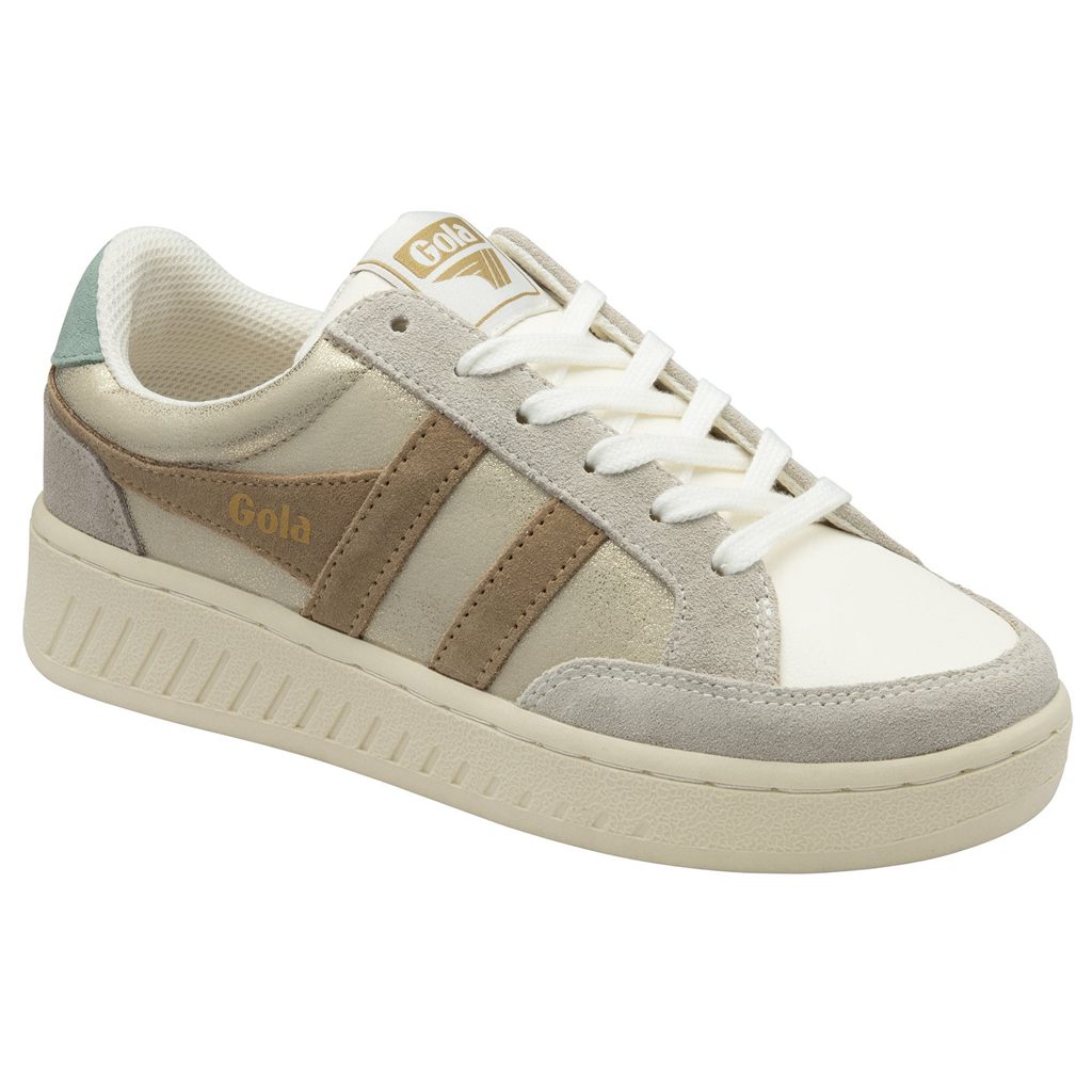 Gola Classics Superslam Blaze Sneakers Zlaté Světle Zelene CZ | UKLC-45736
