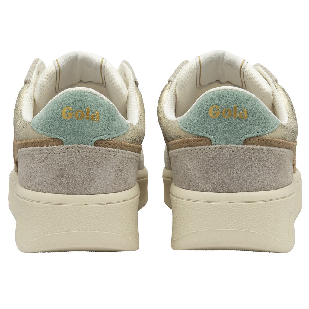 Gola Classics Superslam Blaze Sneakers Zlaté Světle Zelene CZ | UKLC-45736
