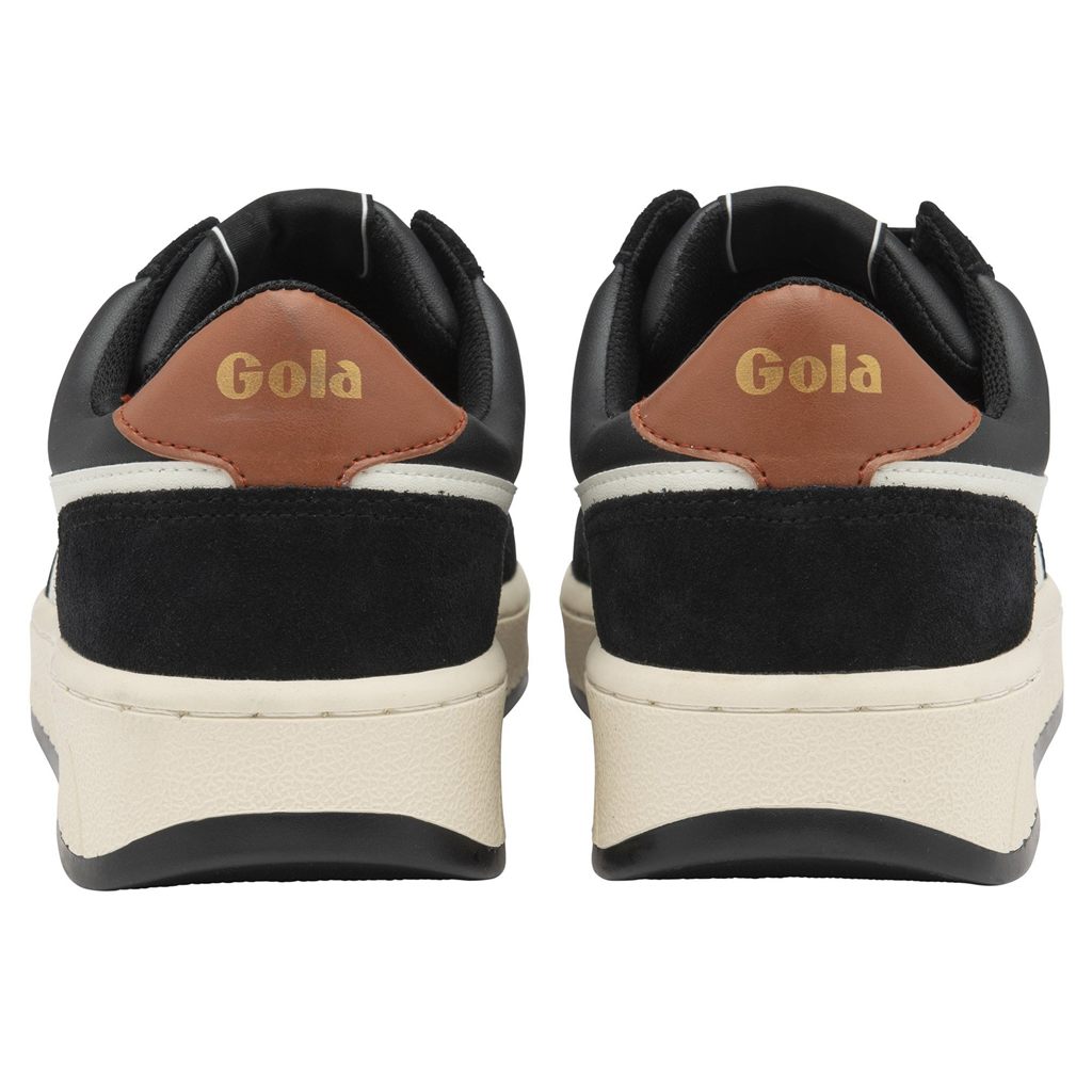 Gola Classics Superslam Sneakers Černé Bílé Oranžové CZ | NQIU-90374