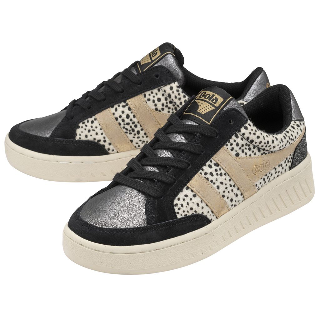 Gola Classics Superslam Sneakers Černé Zlaté CZ | UGOP-78693