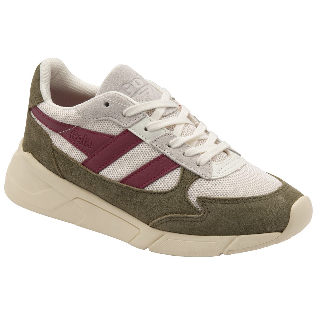Gola Classics Tempest Sneakers Bílé Hnědožlutý CZ | SKPU-34120