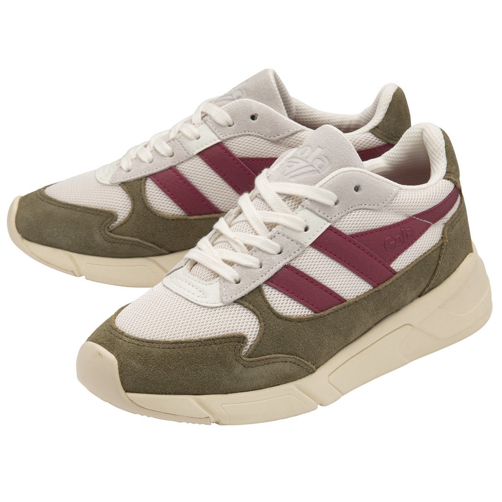 Gola Classics Tempest Sneakers Bílé Hnědožlutý CZ | SKPU-34120