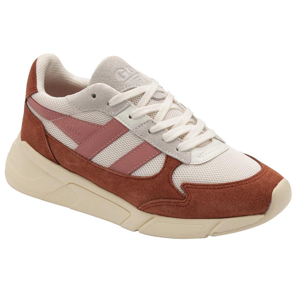 Gola Classics Tempest Sneakers Bílé Oranžové Koralove Růžové CZ | JRBD-63297