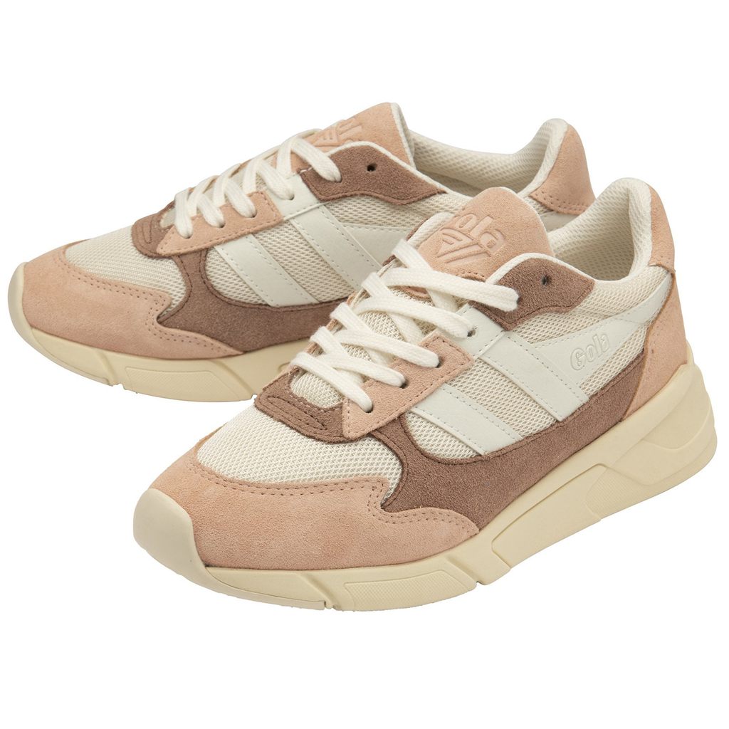 Gola Classics Tempest Sneakers Bílé Růžové CZ | RDCU-45972