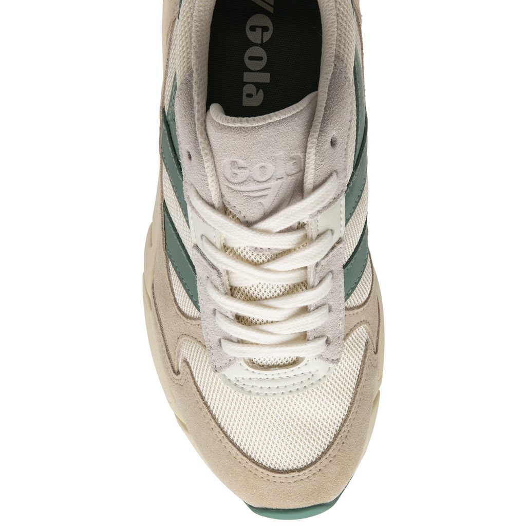 Gola Classics Tempest Sneakers Bílé Zelene CZ | BEWL-74612