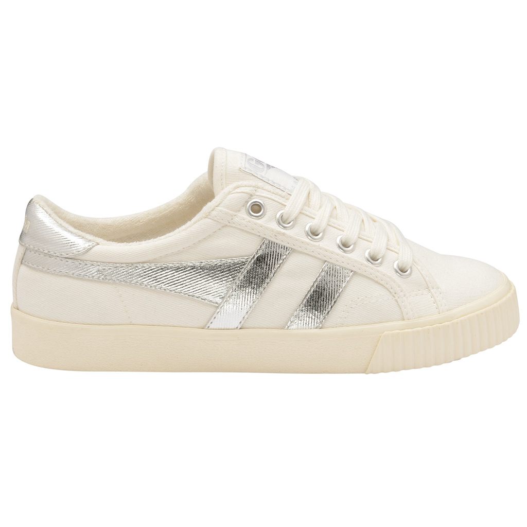 Gola Classics Tennis Mark Cox Sneakers Bílé Stříbrné CZ | SDPB-96520