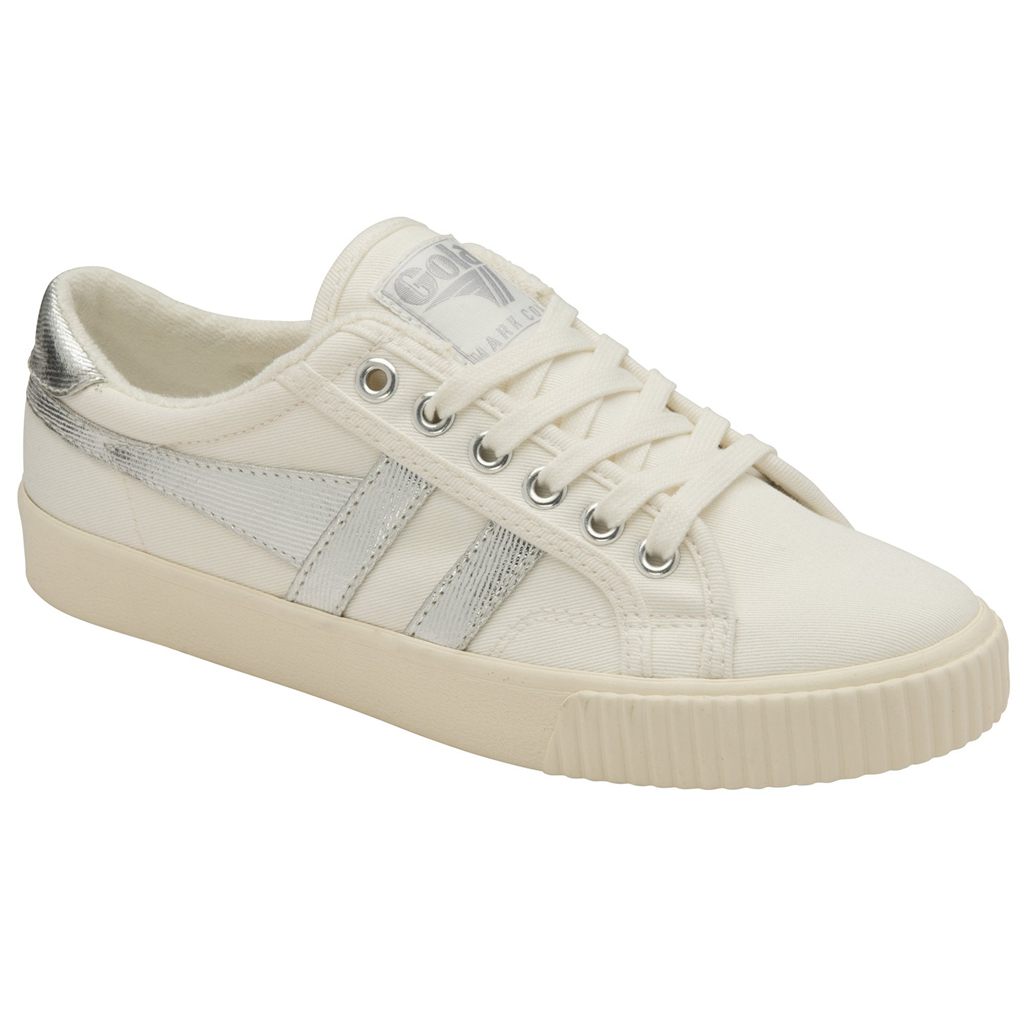 Gola Classics Tennis Mark Cox Sneakers Bílé Stříbrné CZ | SDPB-96520
