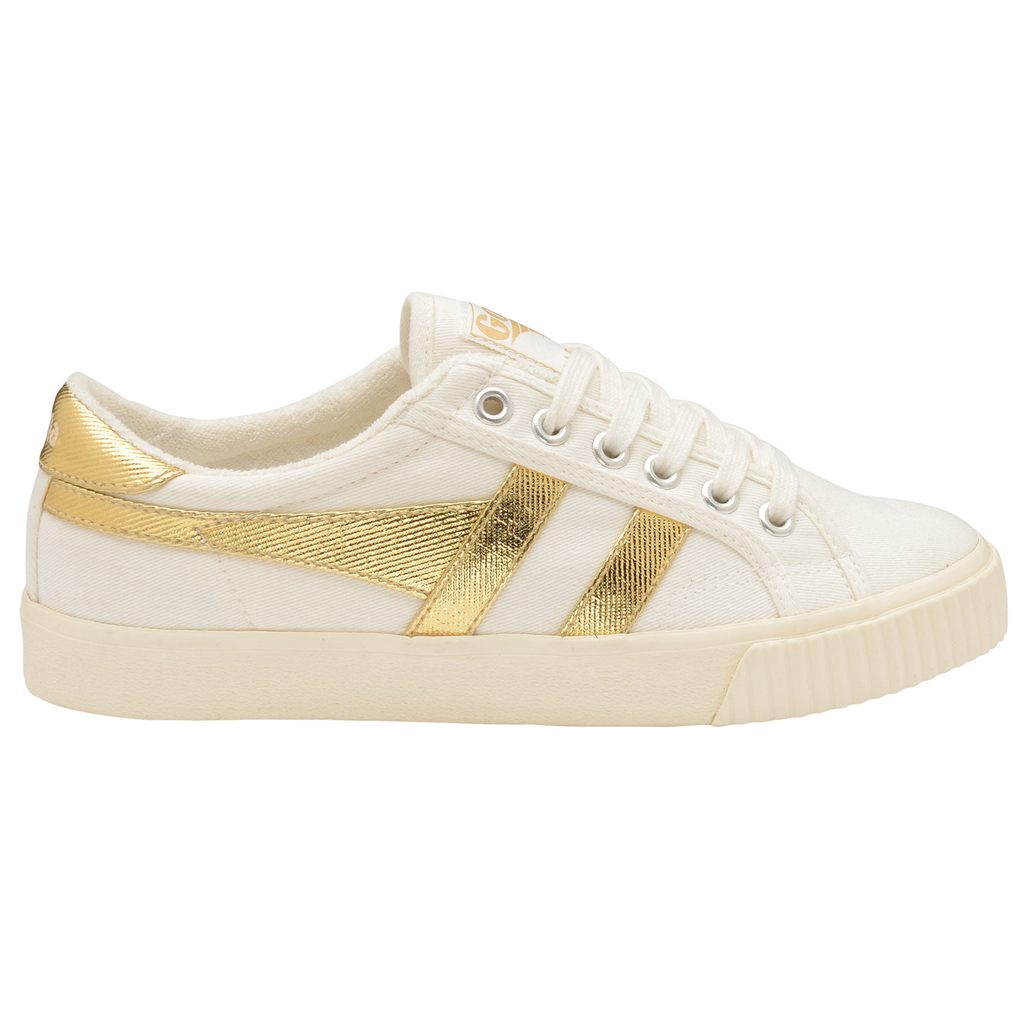 Gola Classics Tennis Mark Cox Sneakers Bílé Zlaté CZ | KPUA-07152