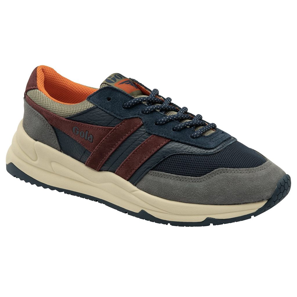 Gola Classics Titan Sneakers Tmavě Blankyt Vínové CZ | UYAJ-20435