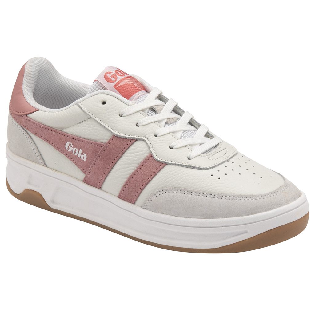 Gola Classics Topspin Sneakers Bílé Růžové Koralove Růžové CZ | MFKZ-94267