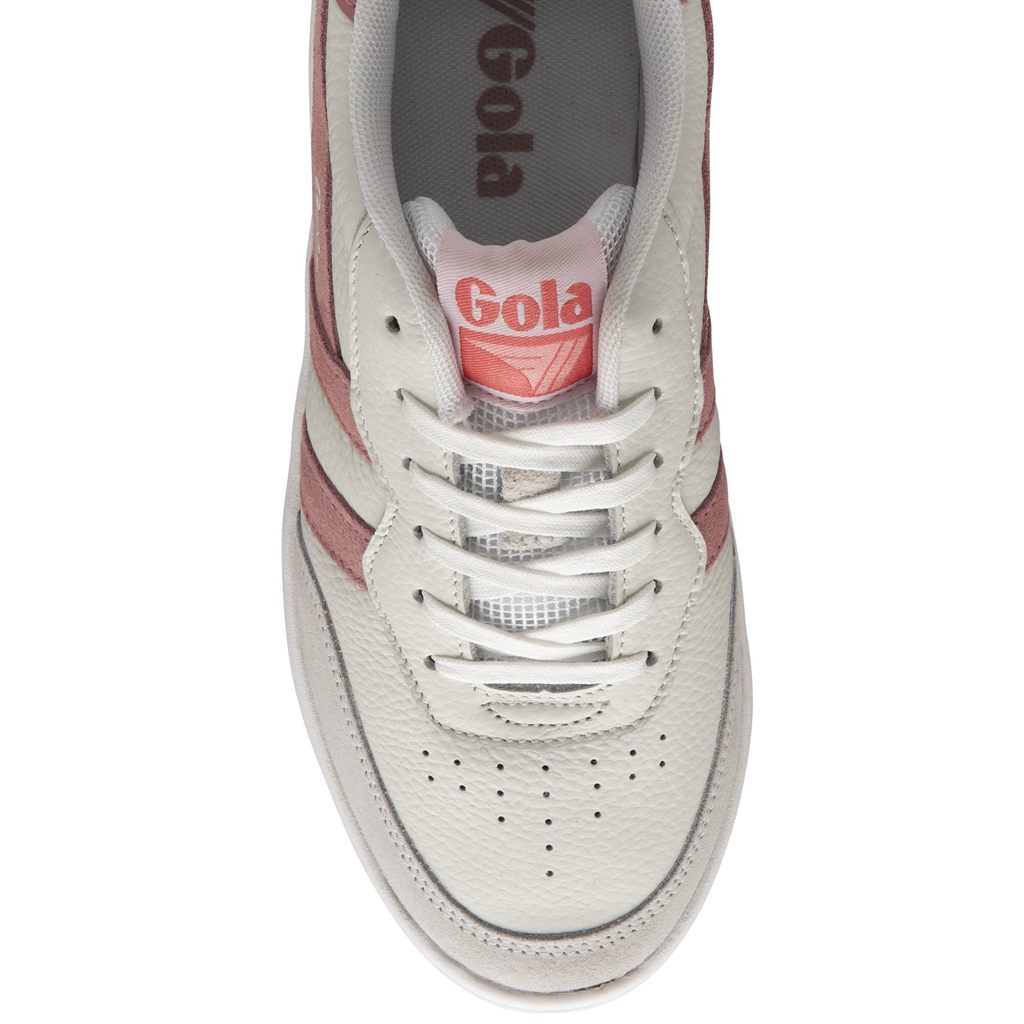 Gola Classics Topspin Sneakers Bílé Růžové Koralove Růžové CZ | MFKZ-94267