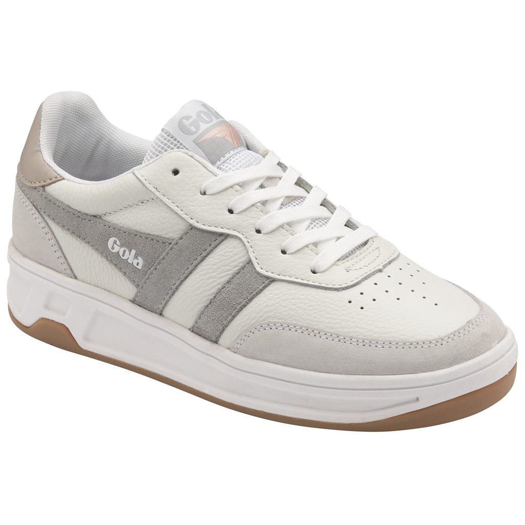 Gola Classics Topspin Sneakers Bílé Světle Šedé CZ | OPIC-61487