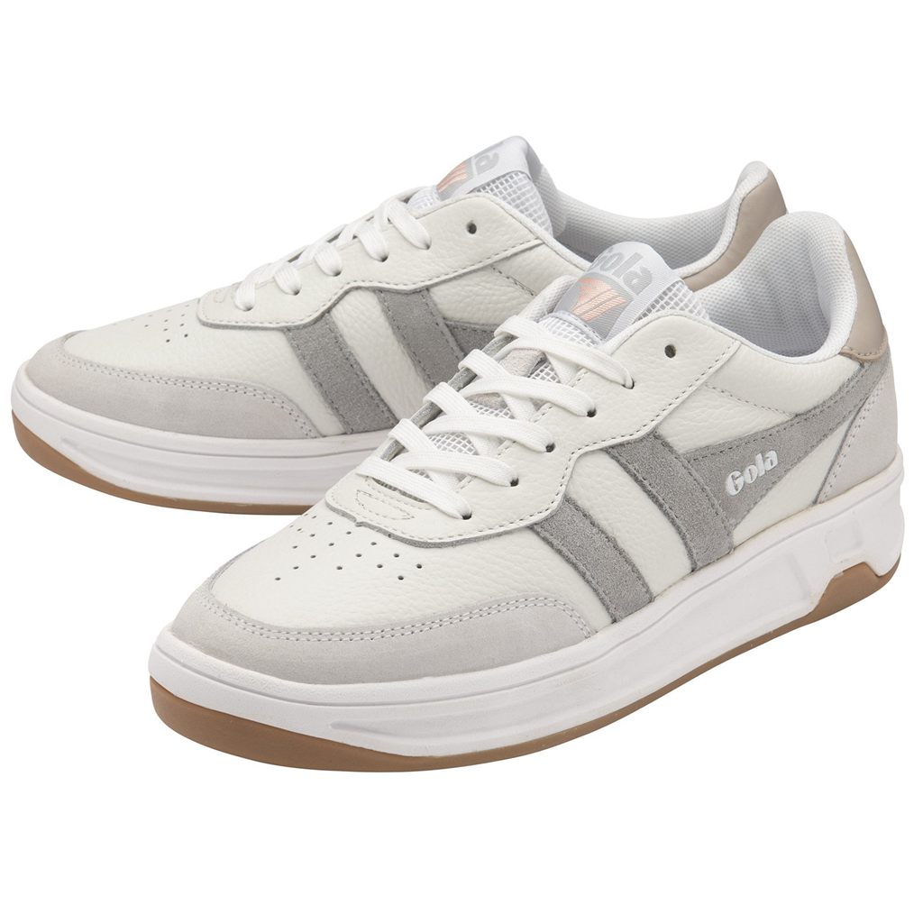 Gola Classics Topspin Sneakers Bílé Světle Šedé CZ | OPIC-61487