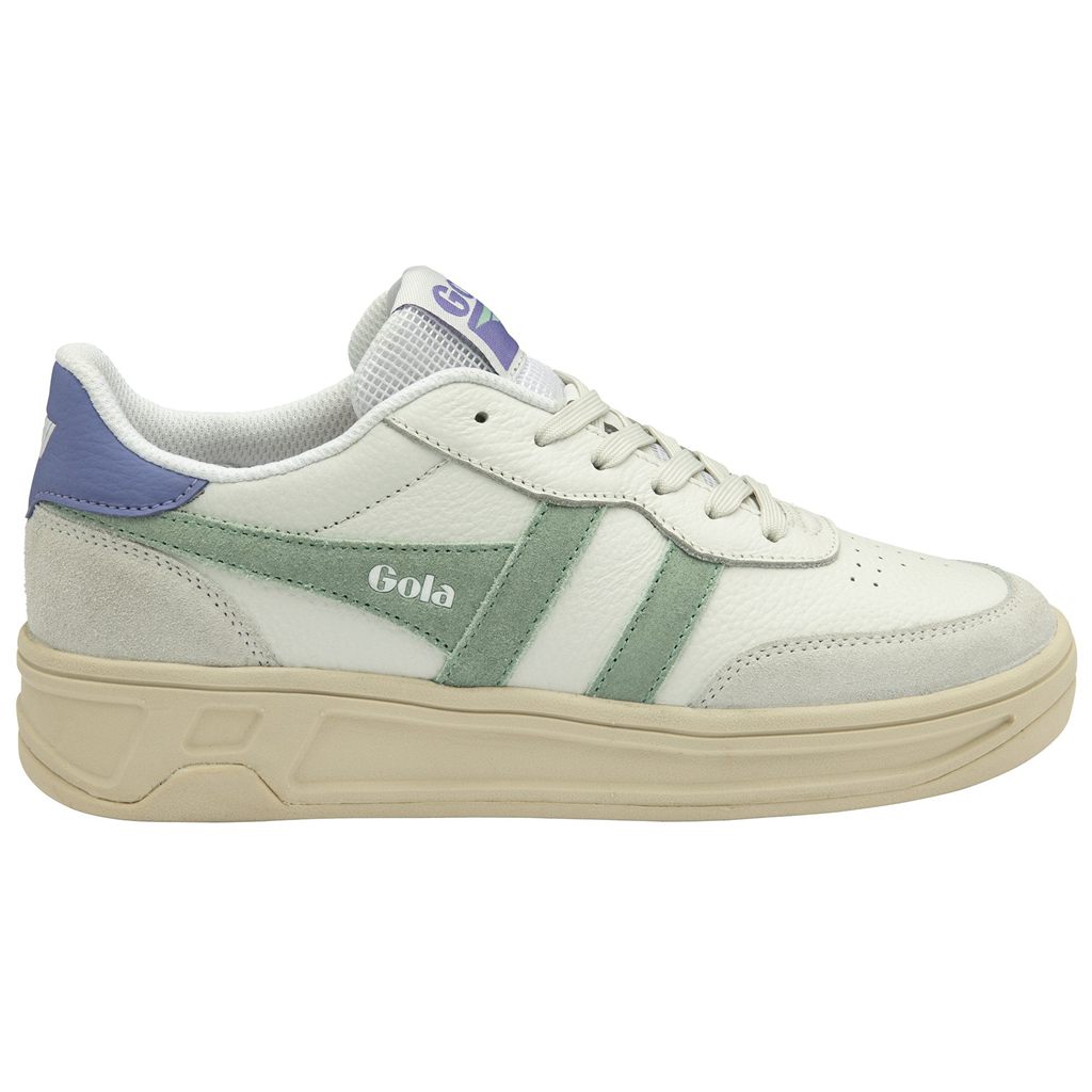Gola Classics Topspin Sneakers Bílé Zelene Levandule CZ | MCQO-71356