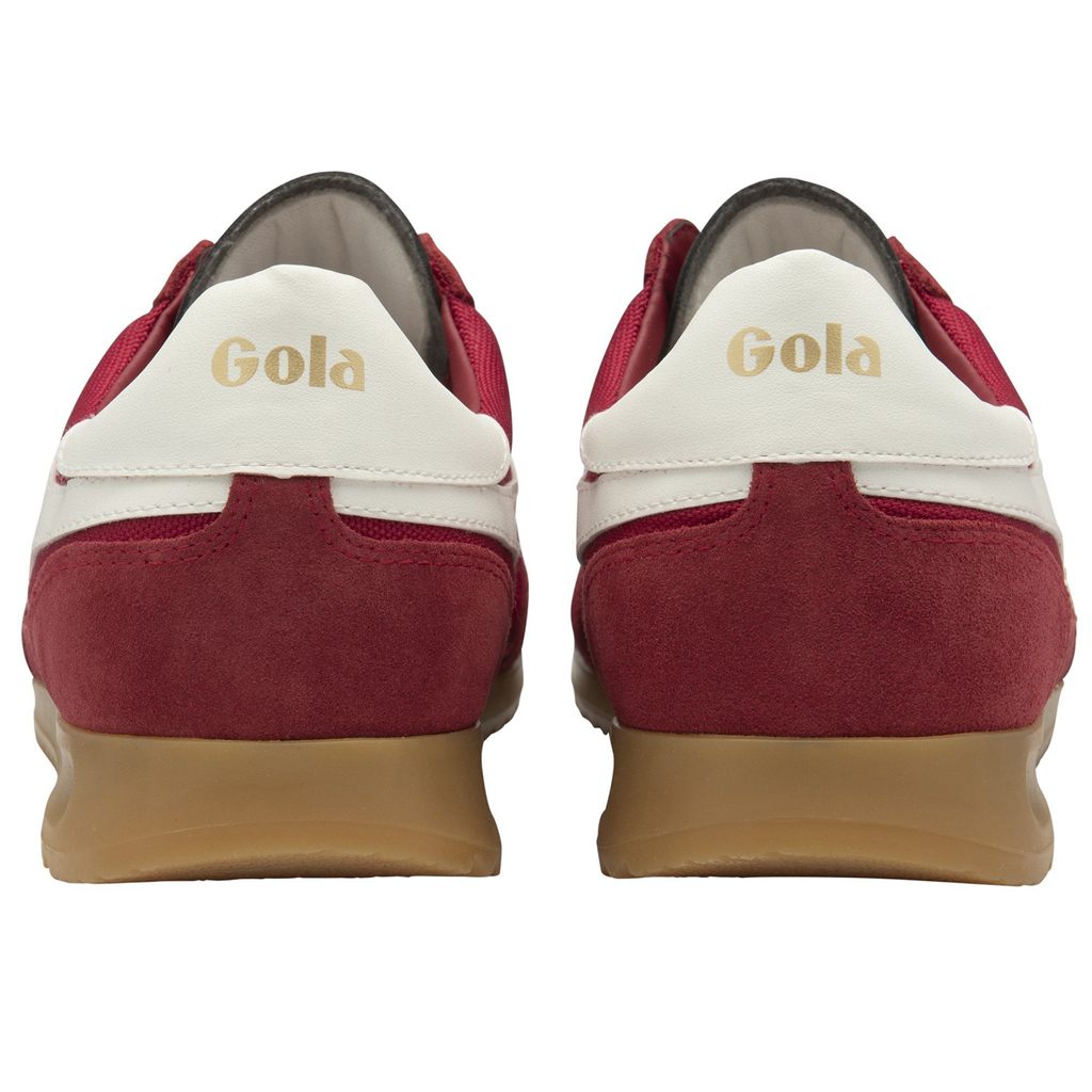 Gola Classics Tornado Sneakers Tmavě Červené Bílé CZ | JOZF-46871