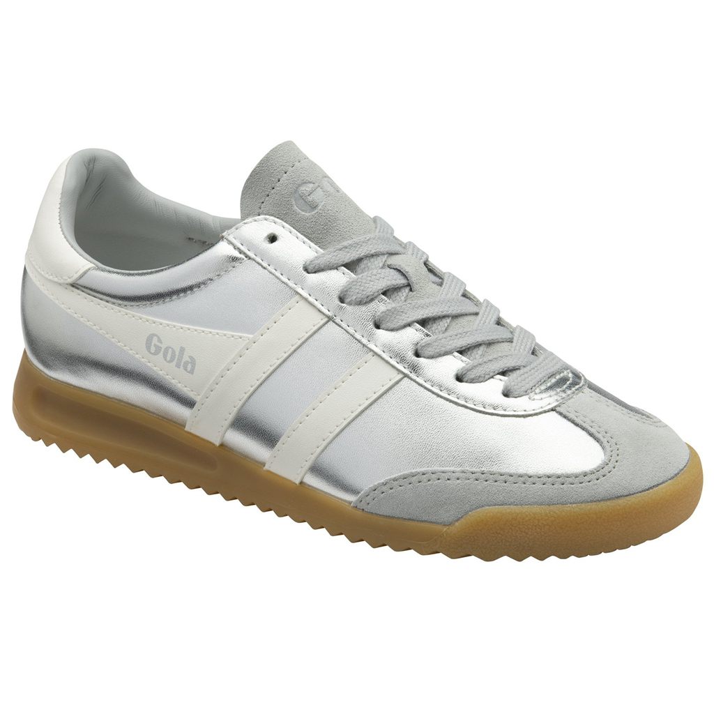 Gola Classics Torpedo Glimmer Sneakers Stříbrné Bílé CZ | ZMJN-49316