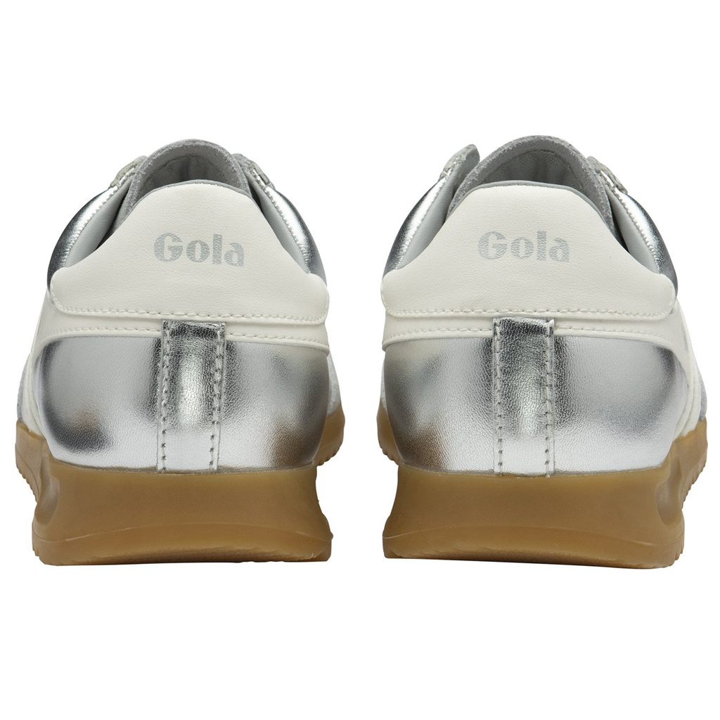 Gola Classics Torpedo Glimmer Sneakers Stříbrné Bílé CZ | ZMJN-49316