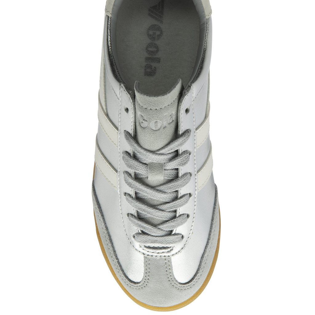 Gola Classics Torpedo Glimmer Sneakers Stříbrné Bílé CZ | ZMJN-49316