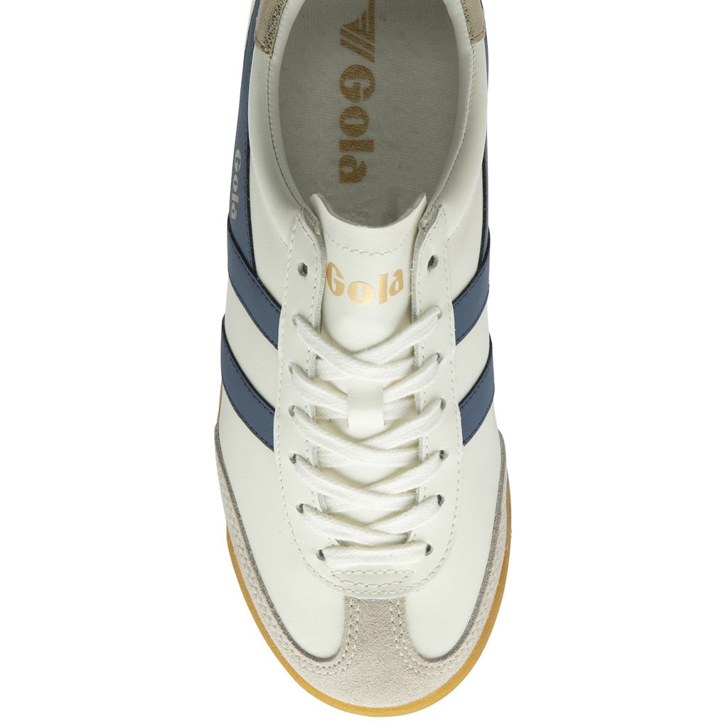 Gola Classics Torpedo Leather Sneakers Bílé Zlaté CZ | SKGN-15387