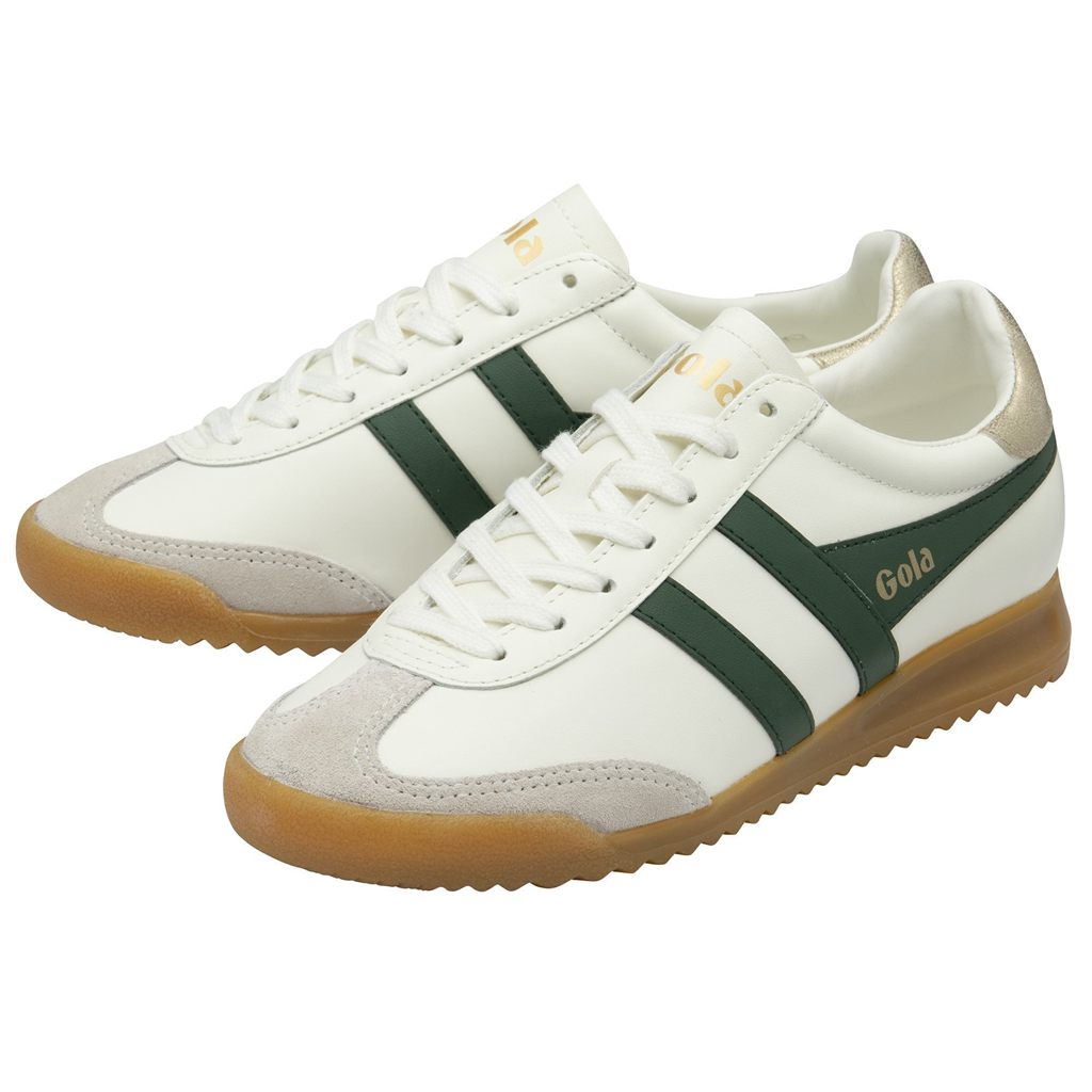 Gola Classics Torpedo Leather Sneakers Bílé Zlaté CZ | HXTZ-84251