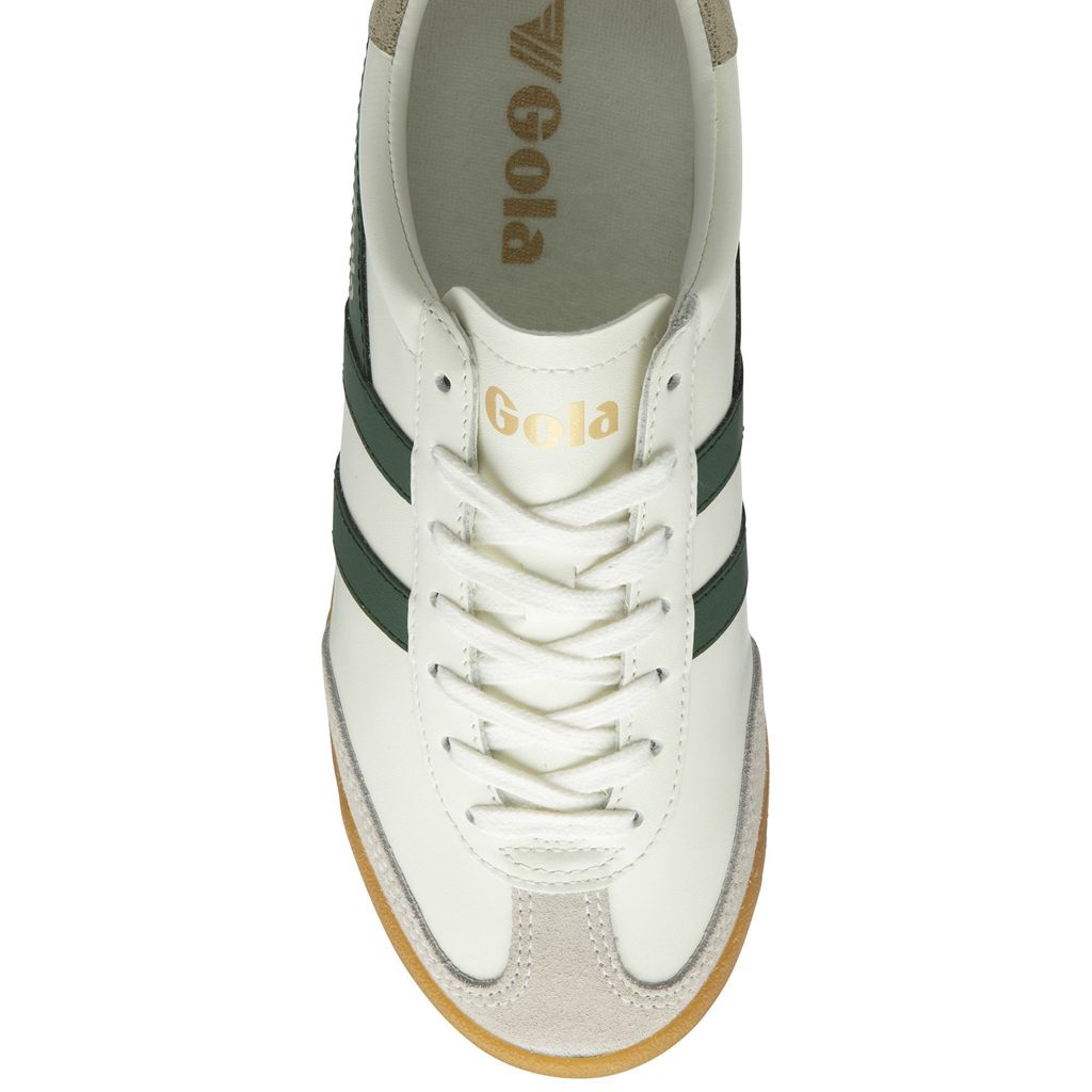 Gola Classics Torpedo Leather Sneakers Bílé Zlaté CZ | HXTZ-84251